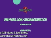 F-machine cum countdown with Alexa Nova