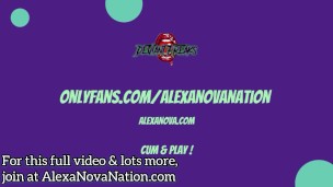 F-machine cum countdown with Alexa Nova