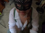 He Was Lucky Enough to Get A Titjob and Pussy From A Curvy Teen! 1/16