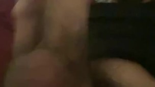 9” dick jacking off