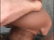 リアルなフェラオナホでオナニー