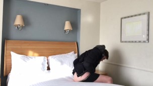 Straight Guy Wanking In Work Clothes