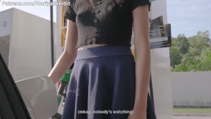 Teaser - A quick Flashing at the Petrol Station - Moriya Exhibit