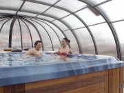 OLD4K Sensual sex of teen and old husband ends with facial cumshot 1/16