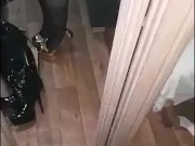 Gold Heels Squeaking