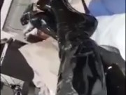 Squeaky Thigh High Boots - Screenshot 12 of 16 - Kink