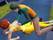 April O’Neil from Mutant Ninja Turtles hard fuck 1/16