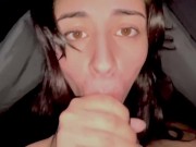 SKYE CANT GET ENOUGH OF DADDYS JUICY COCK DOWN HER THROAT  4/16