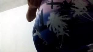 Femboy shows off Perfect Bubble Butt Ass and Underwear