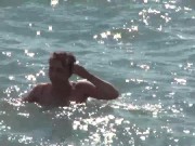 NUDIST BEACH Nude couple at the beach naked couple at the nudist beach Naturist beach 13/16