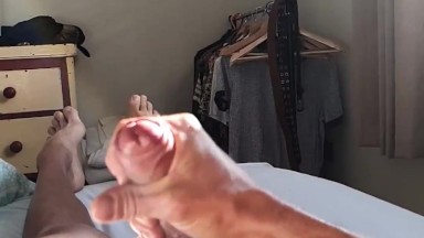 Solo big cum shot