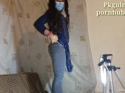 Indian bhabhi Enjoy with cucumber 2/16