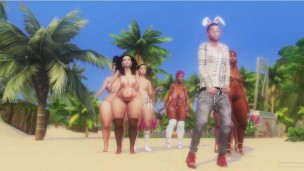 Asses Of Fire - Sims 4 Music Video