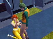 April O’Neil from Mutant Ninja Turtles anal fuck 1/16