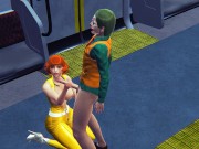 April O’Neil from Mutant Ninja Turtles anal fuck 3/16