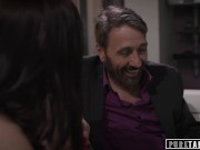 Cheating in Keira Crofts Hot Ass in Red Stockings 4/16