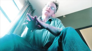 FTM Shy Jeans Masturbation Solo