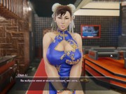 аниме секс с Чун Ли Коленно-локтевая поза «догги-стайл» [Gameplay] 3/16