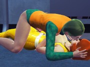 April O’Neil from Mutant Ninja Turtles face fuck 4/16