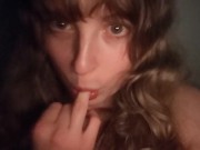 Adorable Slut Masturbates herself Before Bed 💤☝️ 8/16