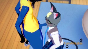 Animal Crossing Pokemon - Lucario & Raymond