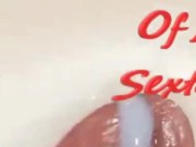 Internal Creampie of a sextoy eps4 in VR-360 degree!