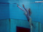 Swimming pool hottie Simonna gets naked 2/16