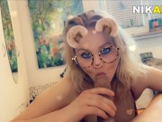 Hot Arab Sex - NIK ARAB - شقرائ تستمتع بزب عربي 9/16