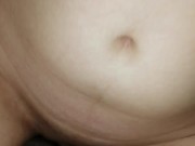 Riding my BF's friend then I go back to him full of precum MFM 10/16