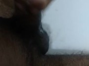 Nutting on my toilet seat( part 1)