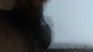 Nutting on my toilet seat( part 1)