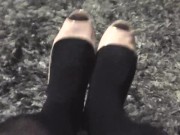 Squeaky Beige Heels - Screenshot 2 of 16 - Foot Fetish