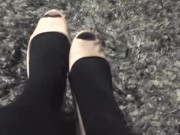 Squeaky Beige Heels - Screenshot 4 of 16 - Stilettos