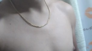 En el baño antes de la duchita