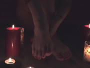 4К Свечи, вибратор и оргазм ! Кира Лостер - Screenshot 1 of 16 - HD