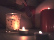 4К Свечи, вибратор и оргазм ! Кира Лостер - Screenshot 14 of 16 - Solo Masturbation