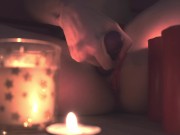 4К Свечи, вибратор и оргазм ! Кира Лостер - Screenshot 15 of 16 - Vibrator Orgasm