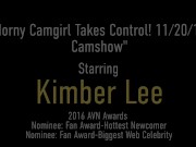 Hot Girl Next Door Kimber Lee Stuffs Her Magic Muff With A Delicious Dildo! 1/16