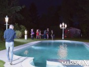 MARISKAX Big tit babe Nelly Kent ass fucked at a party 1/16