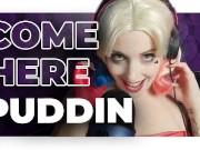 Harley Quinn wants you to stroke your cock hard(ASMR) - Mel Fire