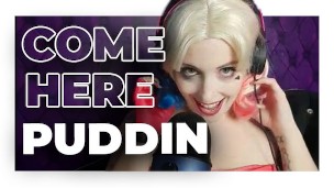 Harley Quinn quer que você acaricie seu pau com força (ASMR) - Mel Fire