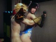 甜心选择2：中国风餐厅与旗袍蒂法激情性爱 12/16