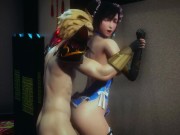 甜心选择2：中国风餐厅与旗袍蒂法激情性爱 13/16