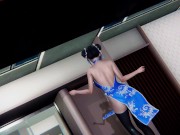 甜心选择2：中国风餐厅与旗袍蒂法激情性爱 3/16