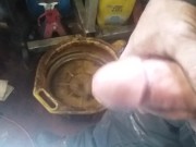Masturbating at work