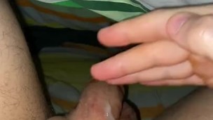 I Playing with my cum