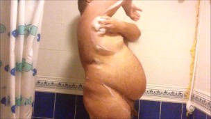 shower hell then soapy goodness