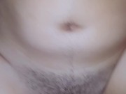 Fucking hard and Touching a perfect Hairy pussy and asshole 11/16