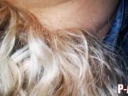 Confinement une Blonde me Suce dans la Rue 2/16