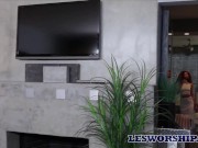 Sexy Lesbian Friends Seeing Each Other's Hot Bodies 1/16